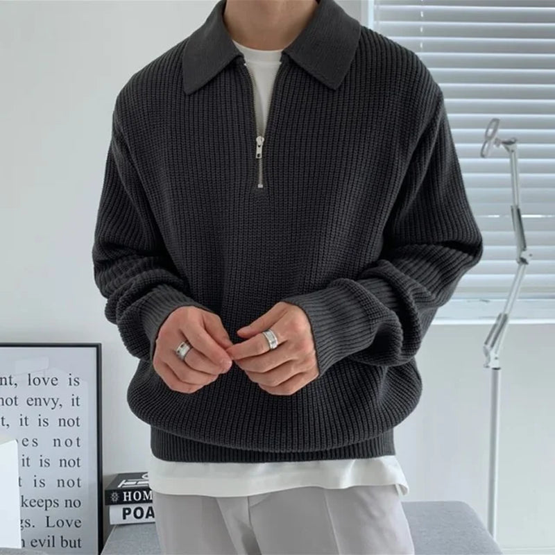 Noire Cozy Men'S Knit Sweater