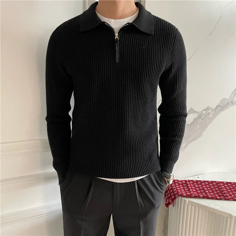 GONGJU Zipped Sweater