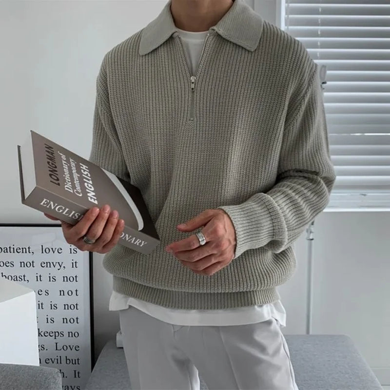 Noire Cozy Men'S Knit Sweater