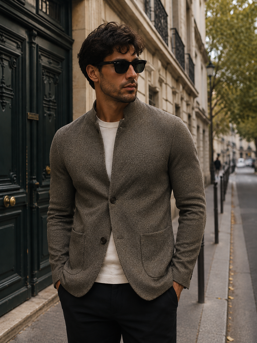 EVERETT | GILET EN MAILLE PARISIEN